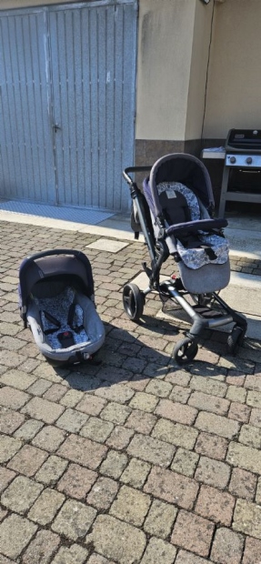 Passeggino Jan� duo rider blu/grigio