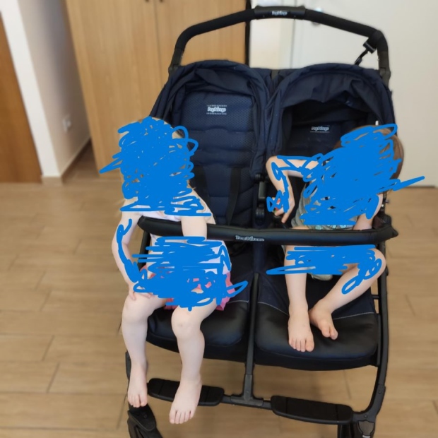 Passeggino gemellare Peg Perego Book For Two+ovetti